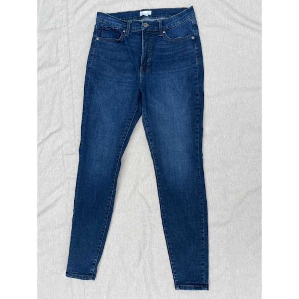 Maurices M Jeans SCULPT High Rise Skinny Size 10 Regular Dark Wash Denim